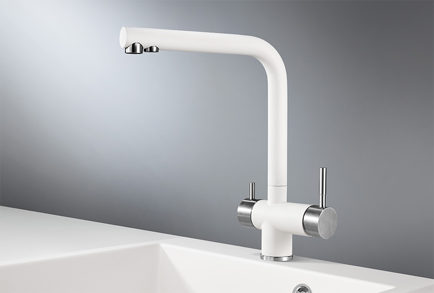 2305, АРКТИК (БЕЛЫЙ), СМЕСИТЕЛЬ КУХОННЫЙ