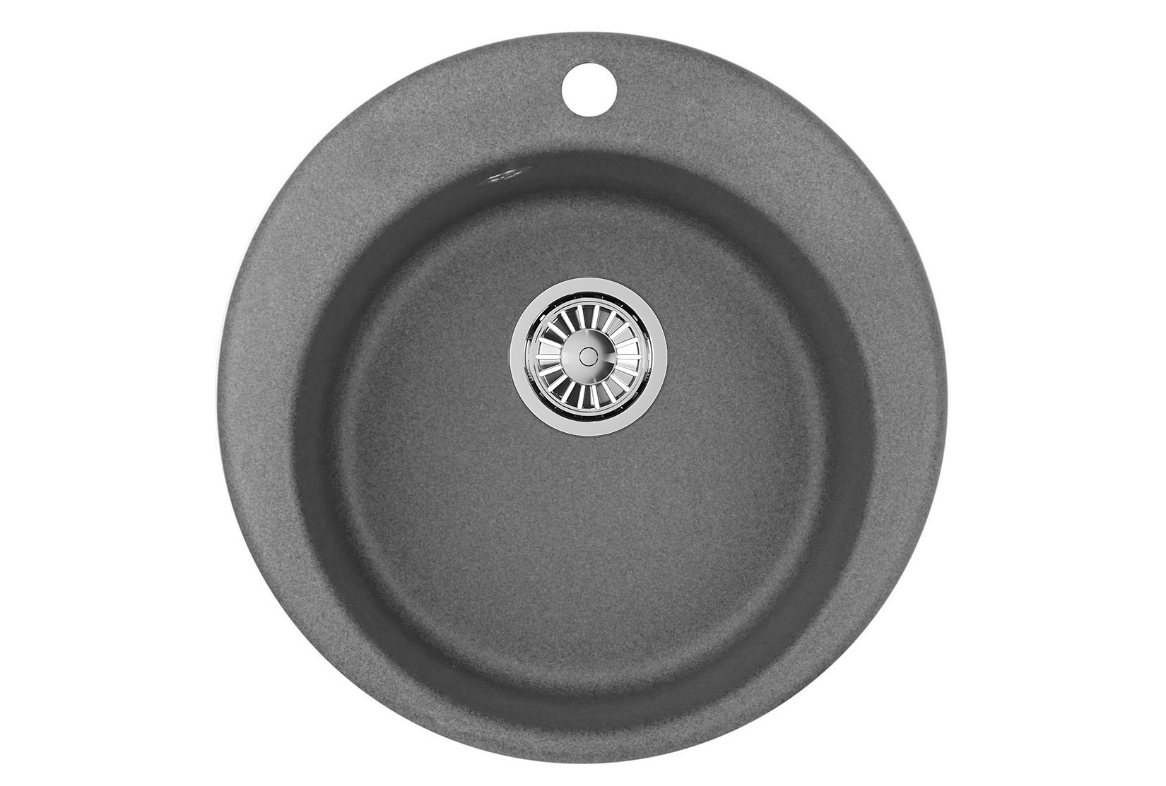 4801, ГРАФИТ (ЧЁРНО-СЕРЫЙ), кухонная мойка, кварц