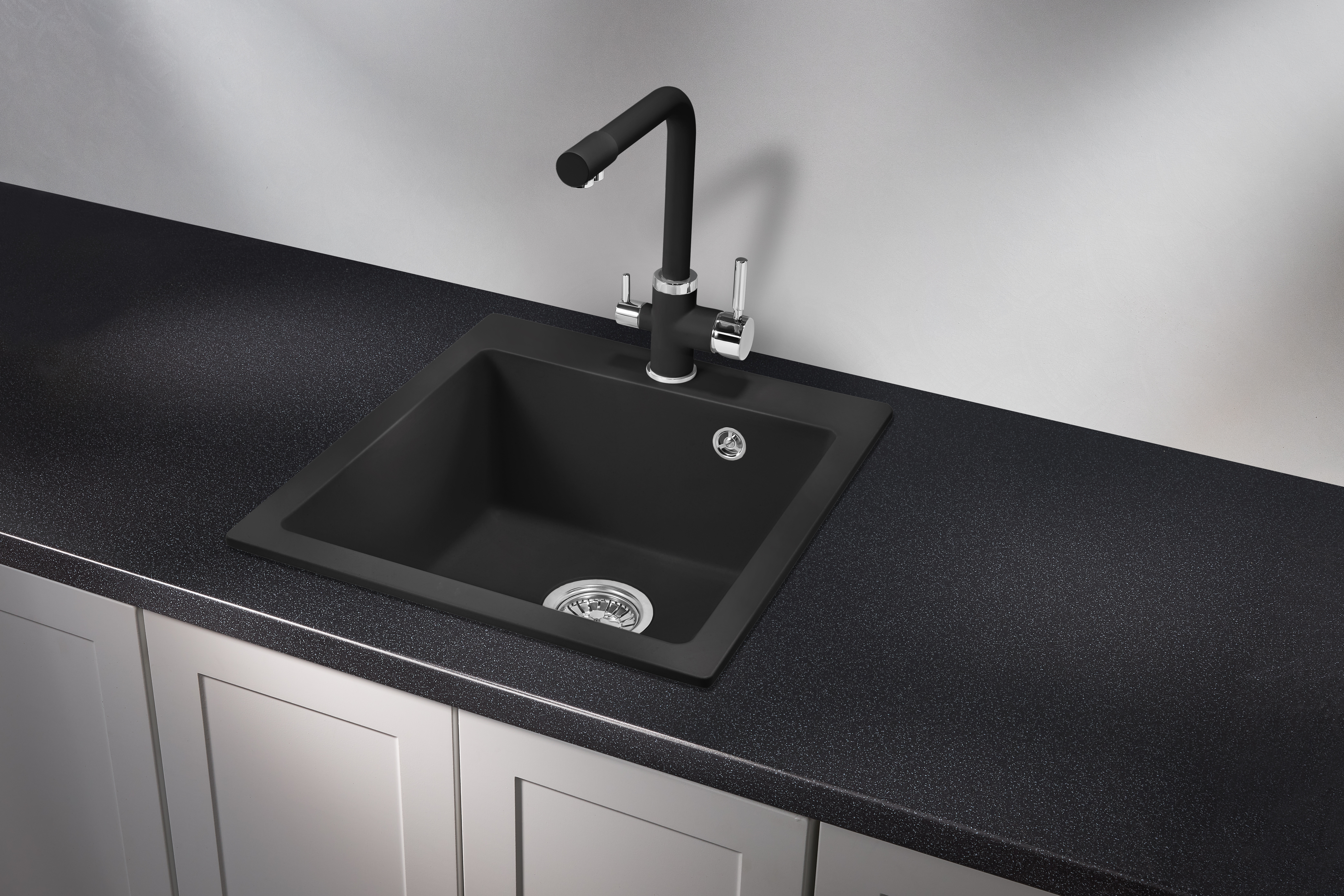 4651, ТУРМАЛИН, кухонная мойка, кварц