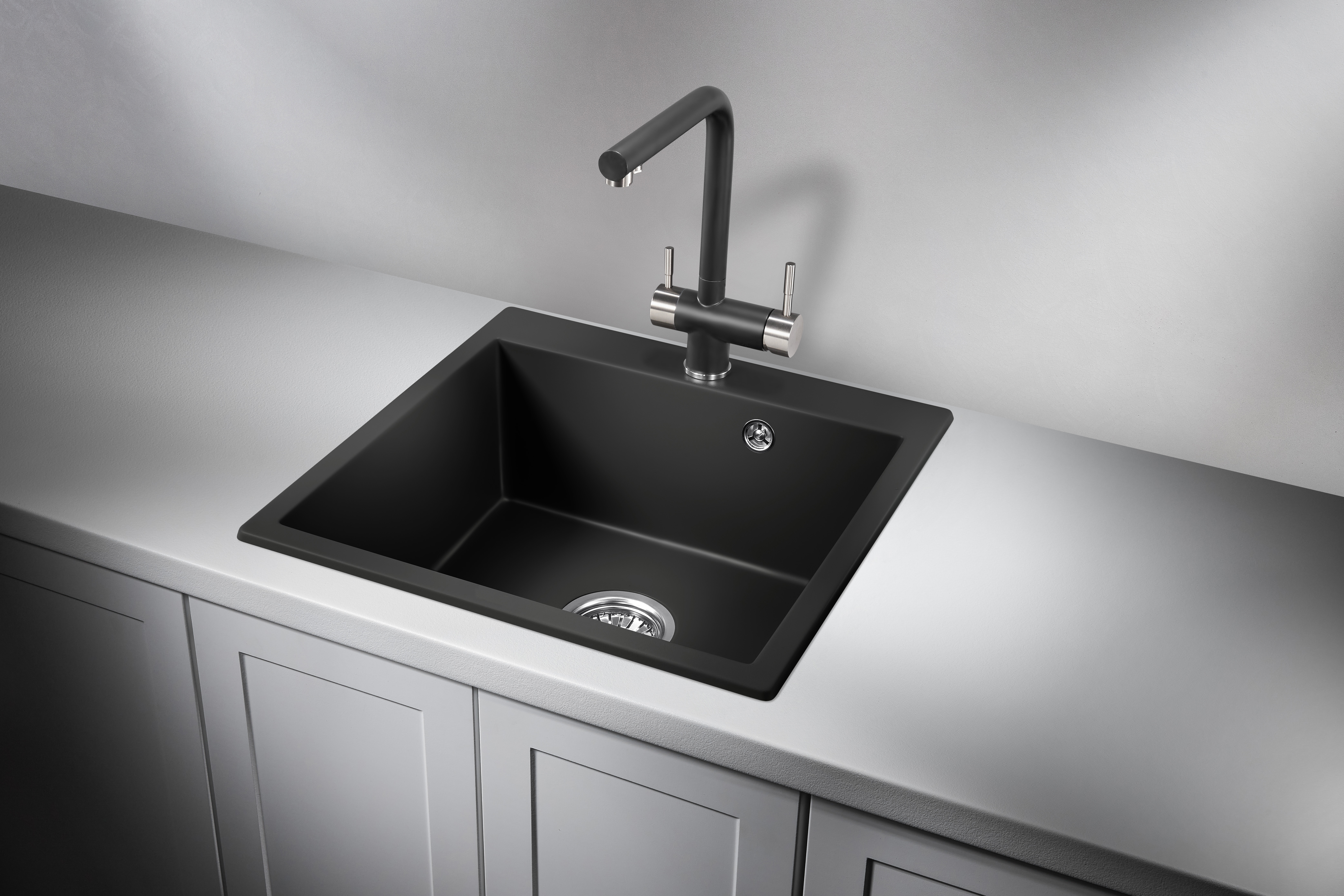 5102, ТУРМАЛИН, кухонная мойка, кварц