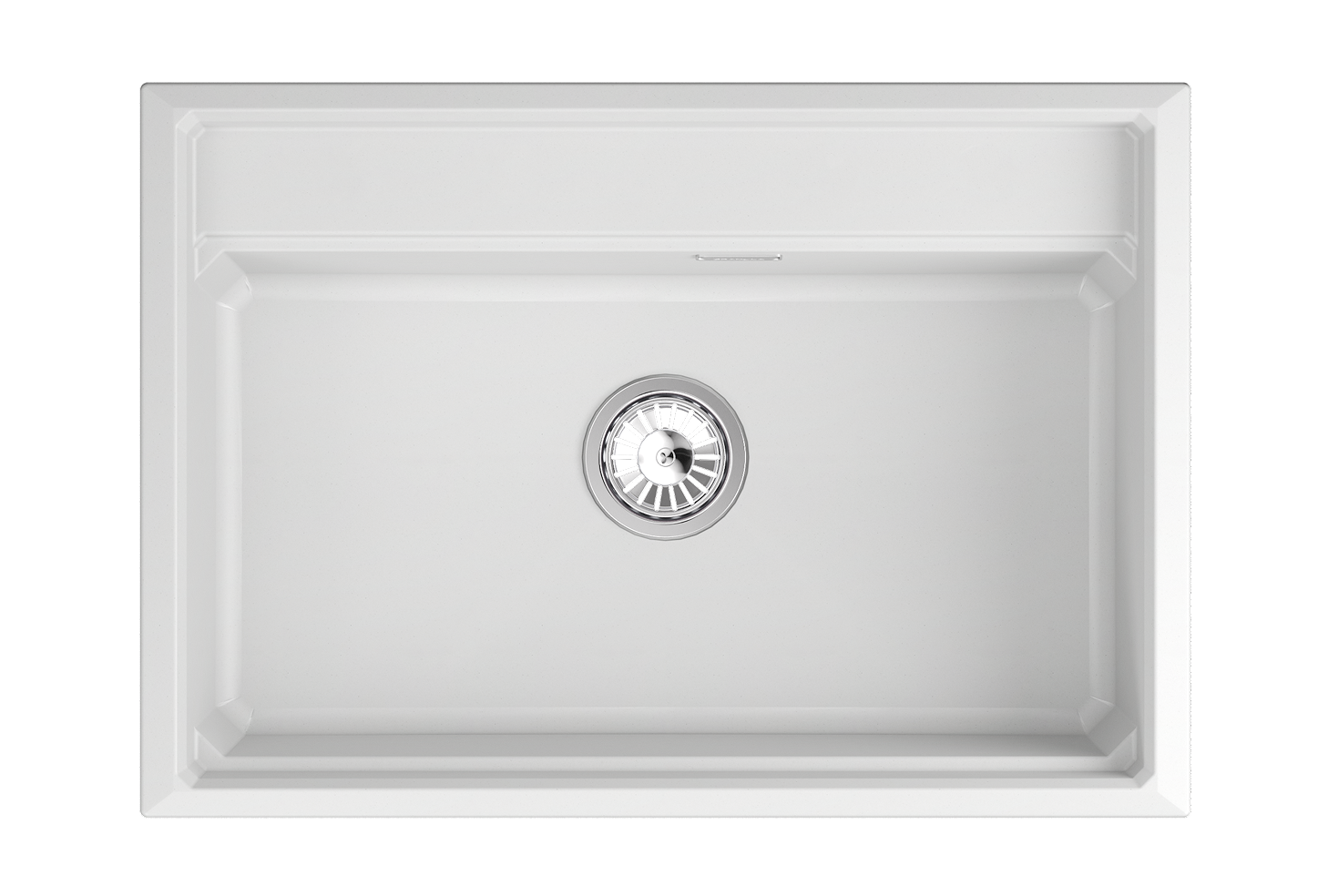 KS-7301i, АРКТИК (БЕЛЫЙ), кухонная мойка, кварц
