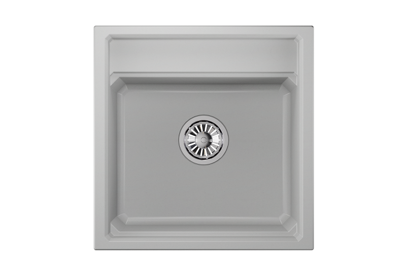 KS-5002, АРКТИК (БЕЛЫЙ)  кухонная мойка, кварц