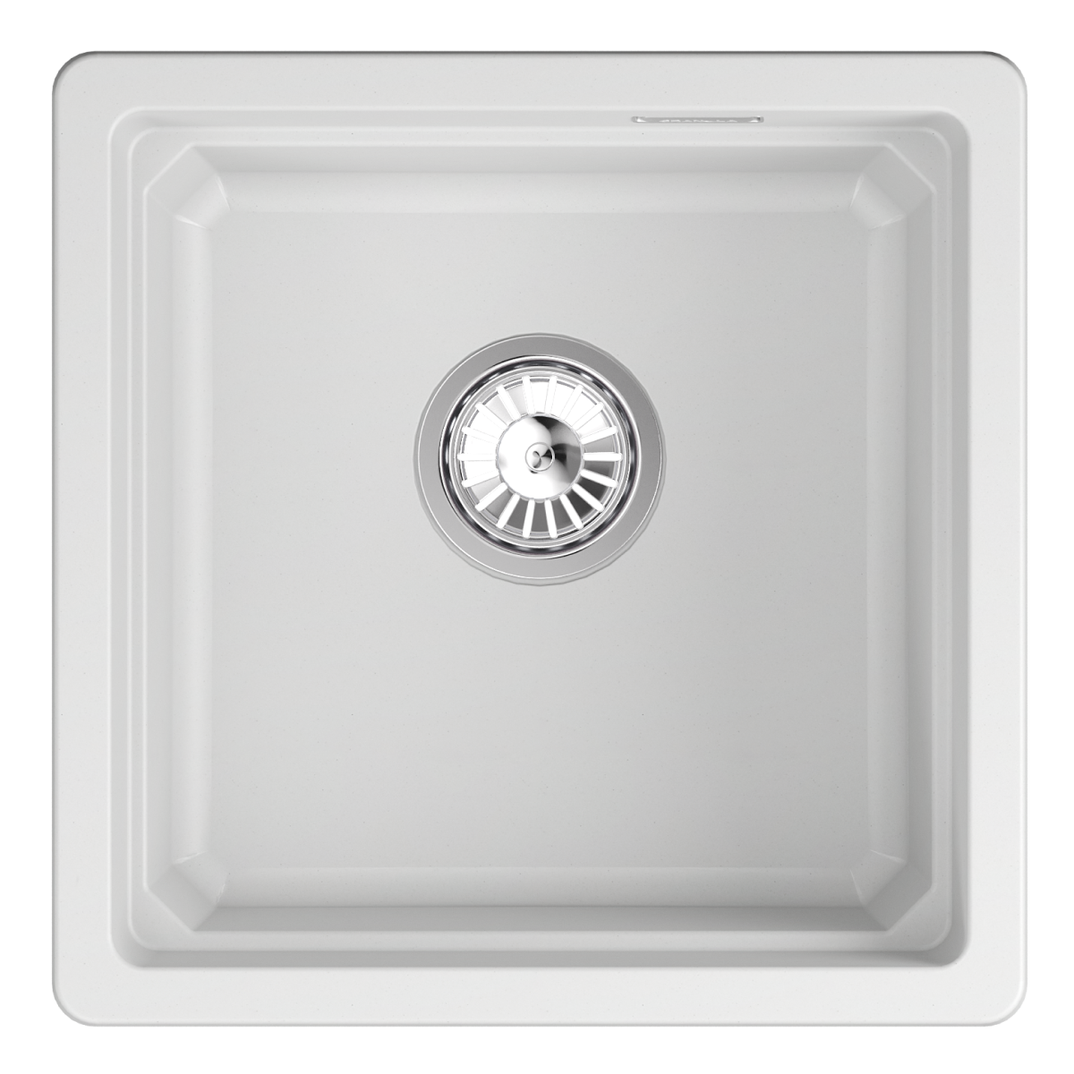 KS-4501iU, АРКТИК (БЕЛЫЙ), кухонная мойка, кварц