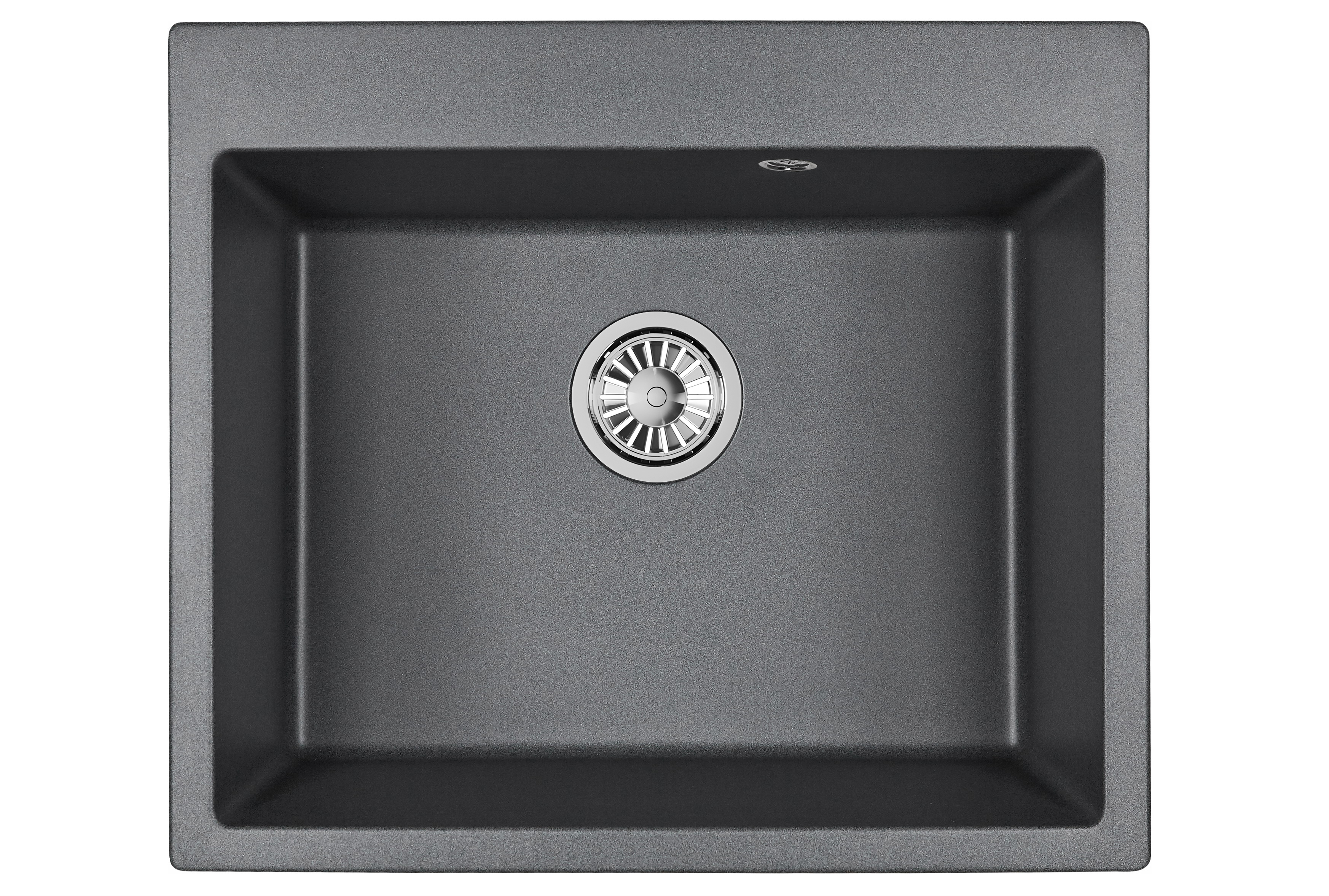 6001, ГРАФИТ (ЧЁРНО-СЕРЫЙ), кухонная мойка, кварц