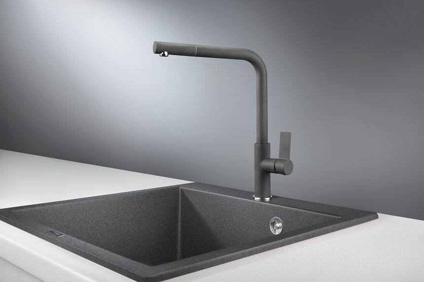 2502, ГРАФИТ, СМЕСИТЕЛЬ КУХОННЫЙ