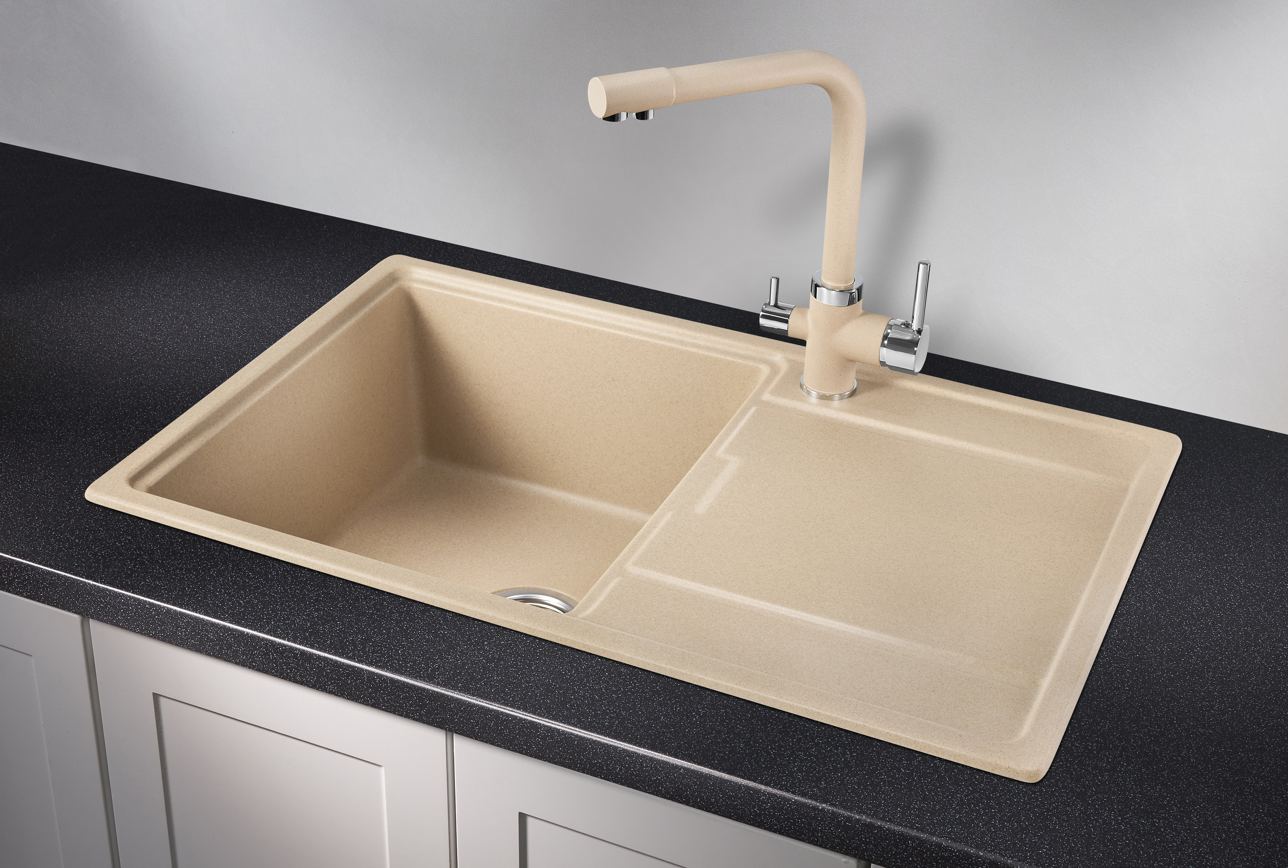 7804, ПЕСОК, кухонная мойка, кварц