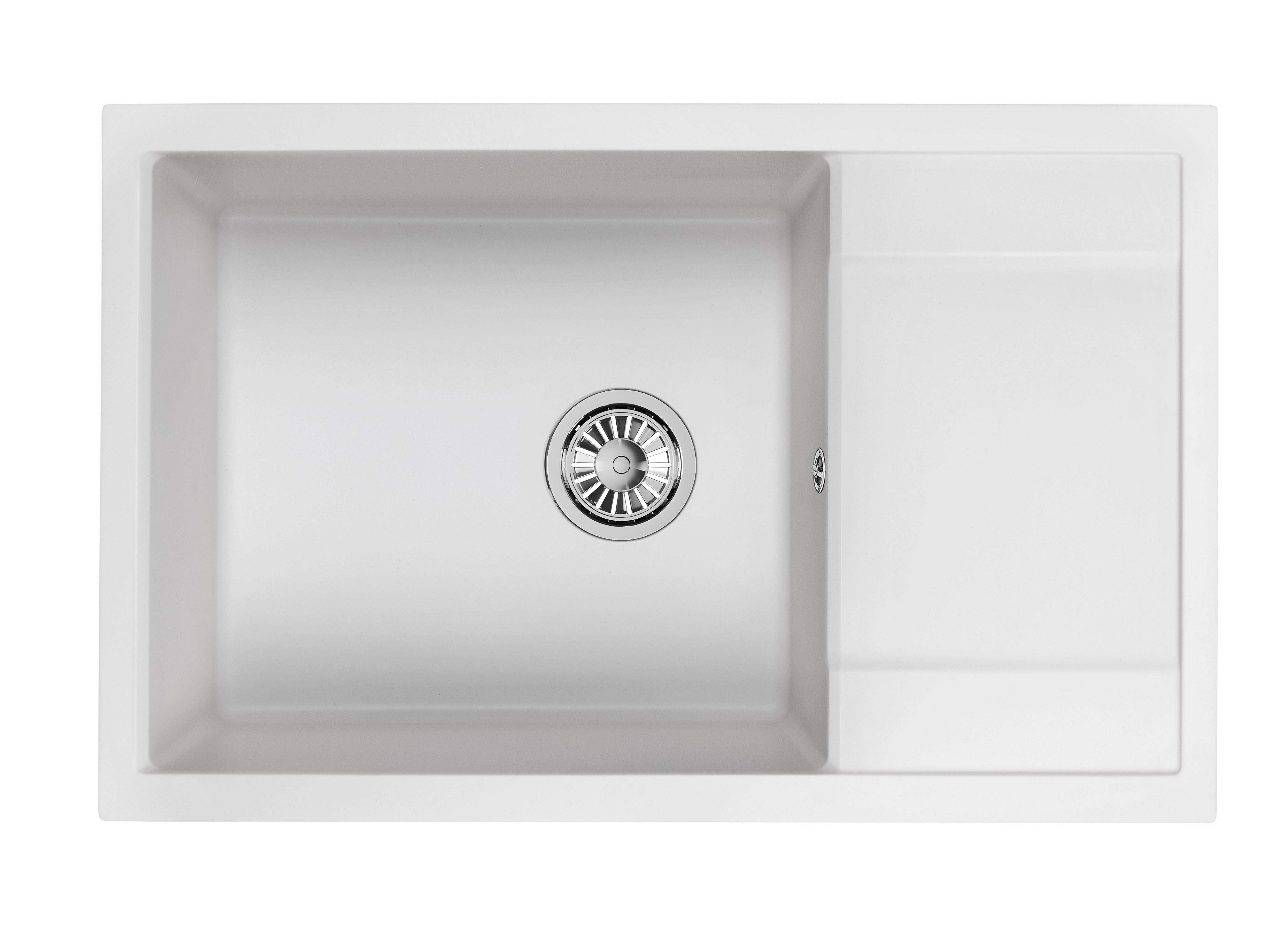 7805, АРКТИК (БЕЛЫЙ), кухонная мойка, кварц