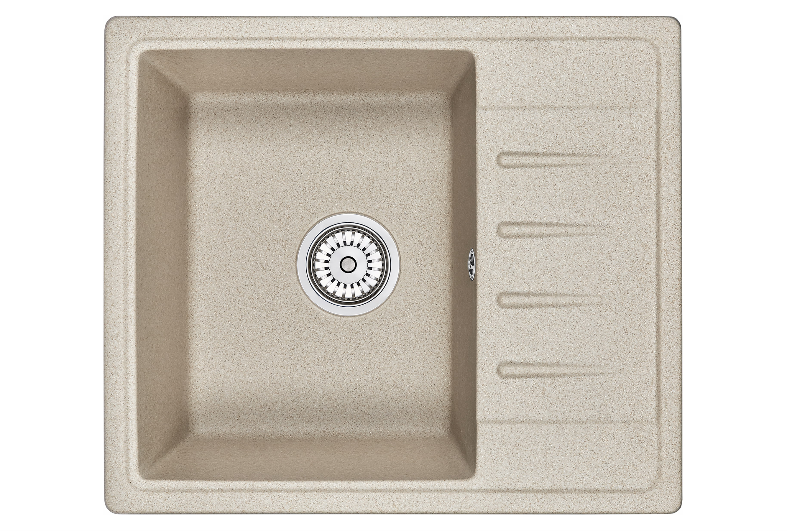 5803, БЕЖЕВЫЙ, кухонная мойка, СтандАРТ кварц