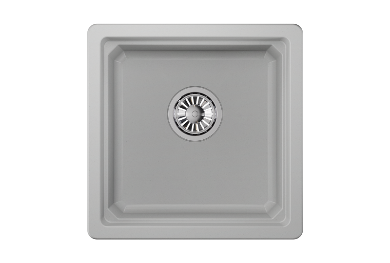KS-4501U, АРКТИК (БЕЛЫЙ), кухонная мойка, кварц
