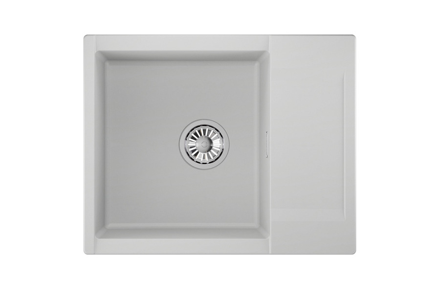 ES-6202, АРКТИК (БЕЛЫЙ), кухонная мойка, кварц, ESTETICA