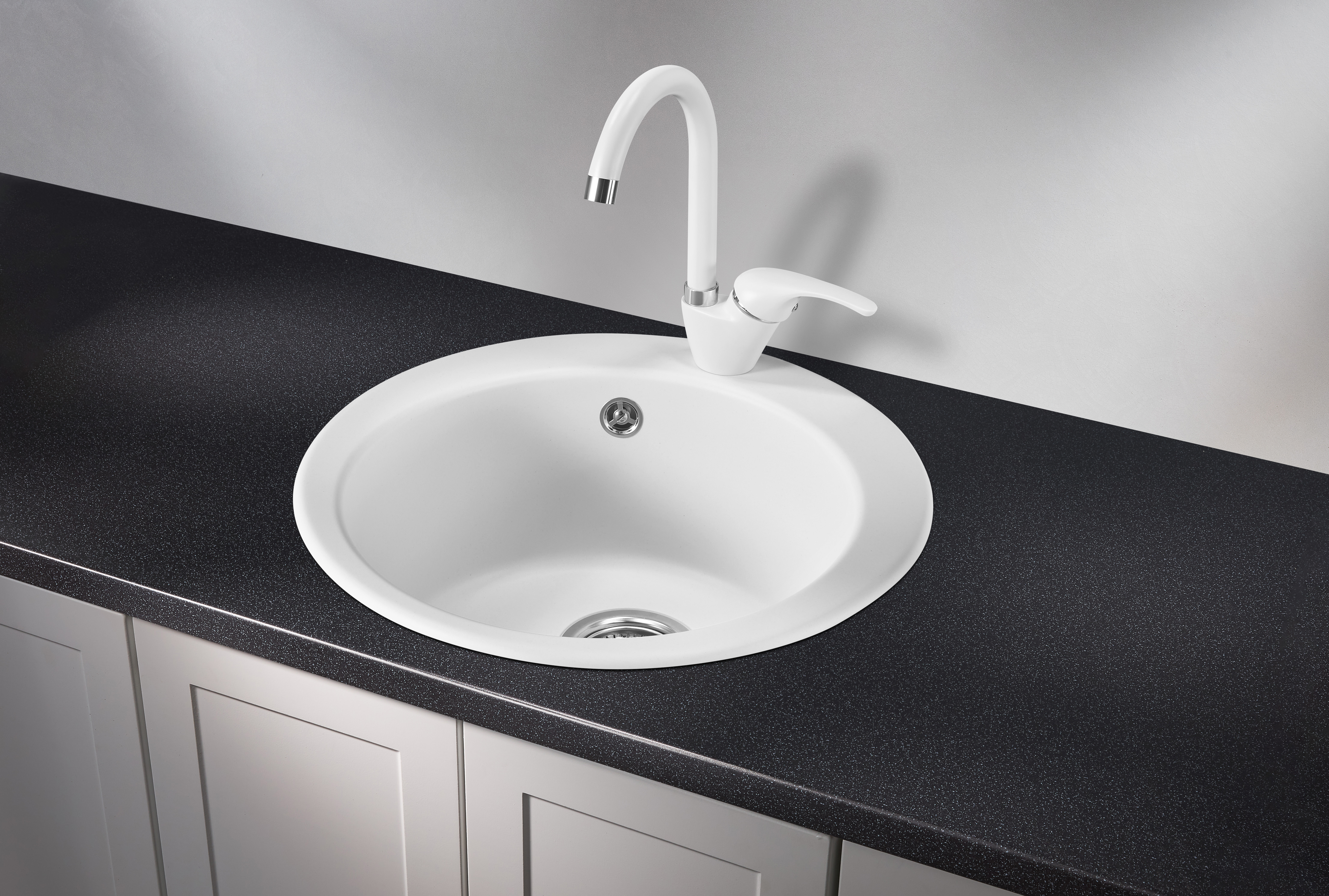 4801, АРКТИК (БЕЛЫЙ), кухонная мойка, кварц