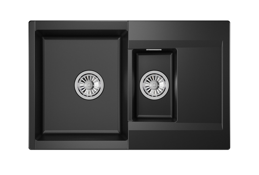 ES-7808, ТУРМАЛИН, кухонная мойка, кварц, ESTETICA