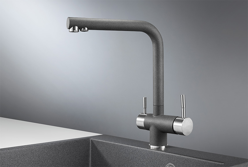 2305, ГРАФИТ, СМЕСИТЕЛЬ КУХОННЫЙ