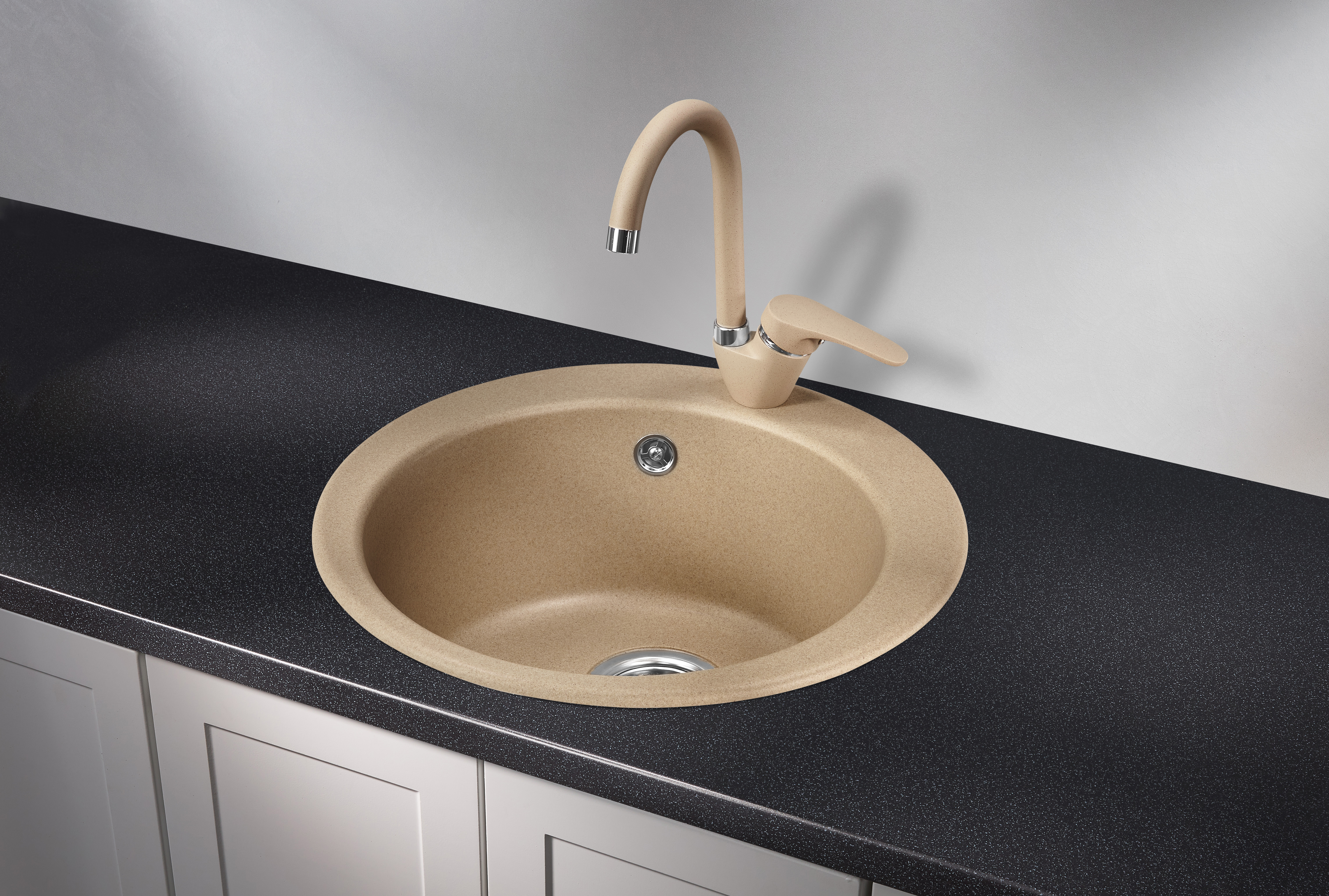 4801, ПЕСОК, кухонная мойка, кварц