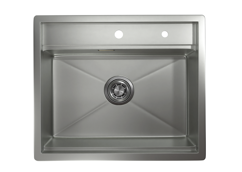 KS-6051, СТАЛЬ МАТОВАЯ , стальная кухонная мойка KITCHEN SPACE