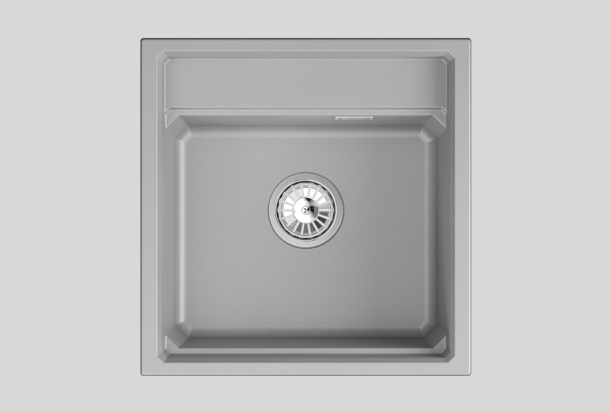 KS-5002i, АЛЮМИНИУМ  кухонная мойка, кварц KS-5002i, АЛЮМИНИУМ  кухонная мойка, кварц