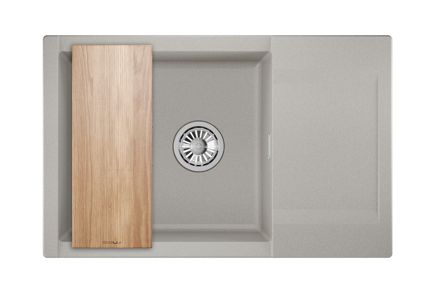 ES-7807, БАЗАЛЬТ, кухонная мойка, кварц, ESTETICA