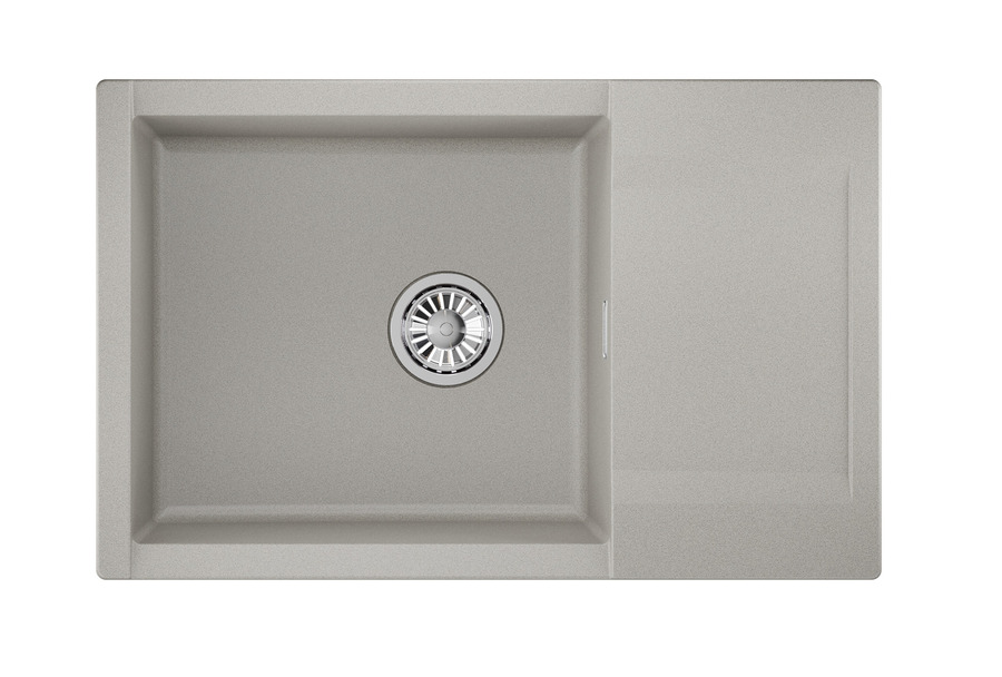 ES-7807, БАЗАЛЬТ, кухонная мойка, кварц, ESTETICA