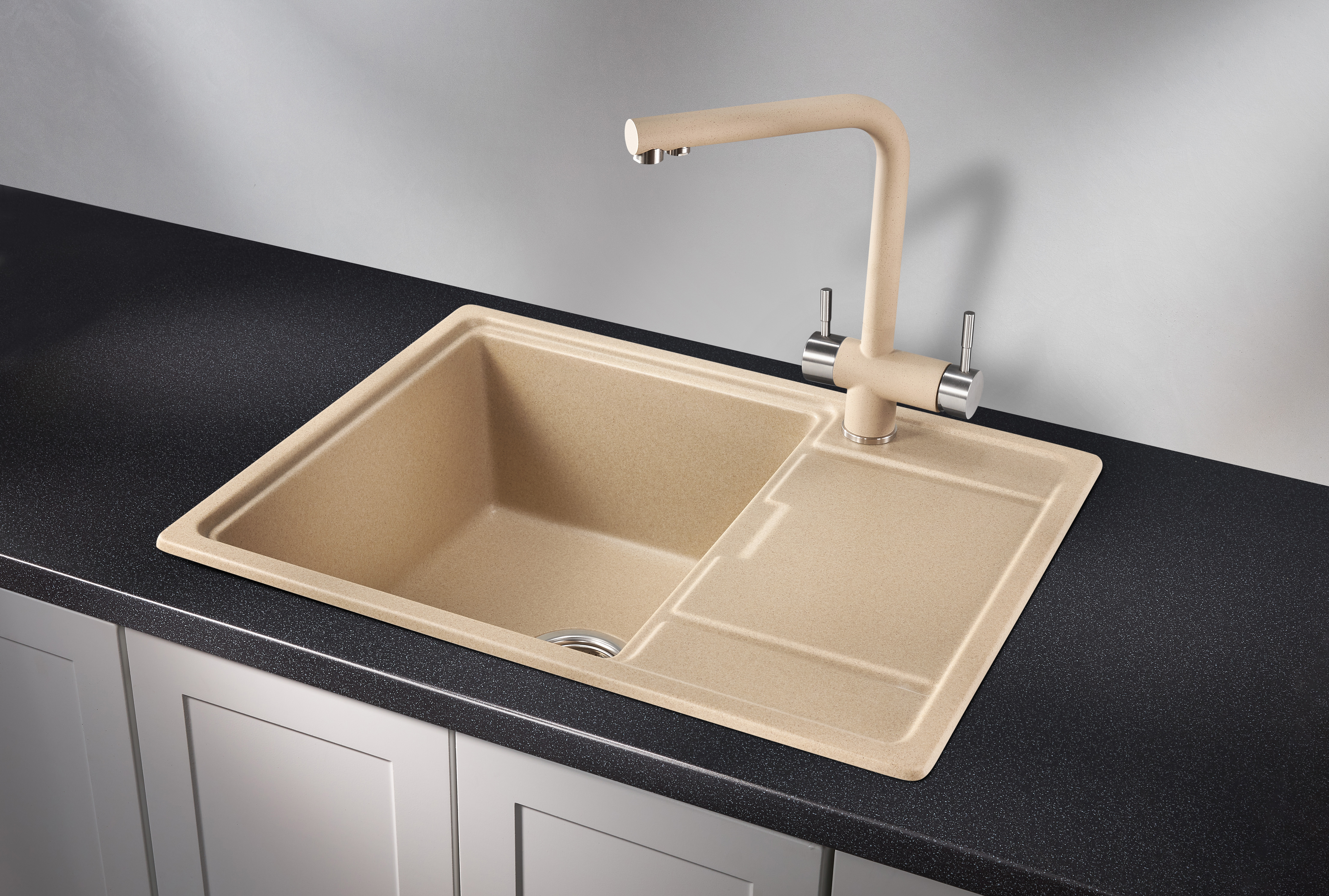 6503, ПЕСОК, кухонная мойка, кварц