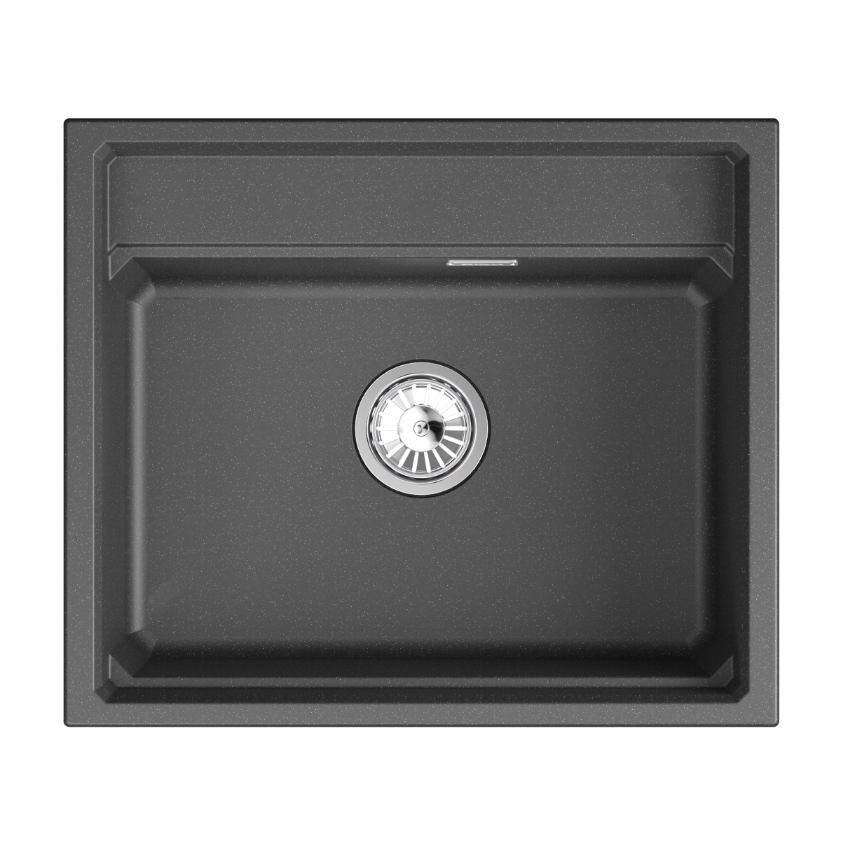 KS-6003i, ЧЁРНЫЙ, кухонная мойка, кварц