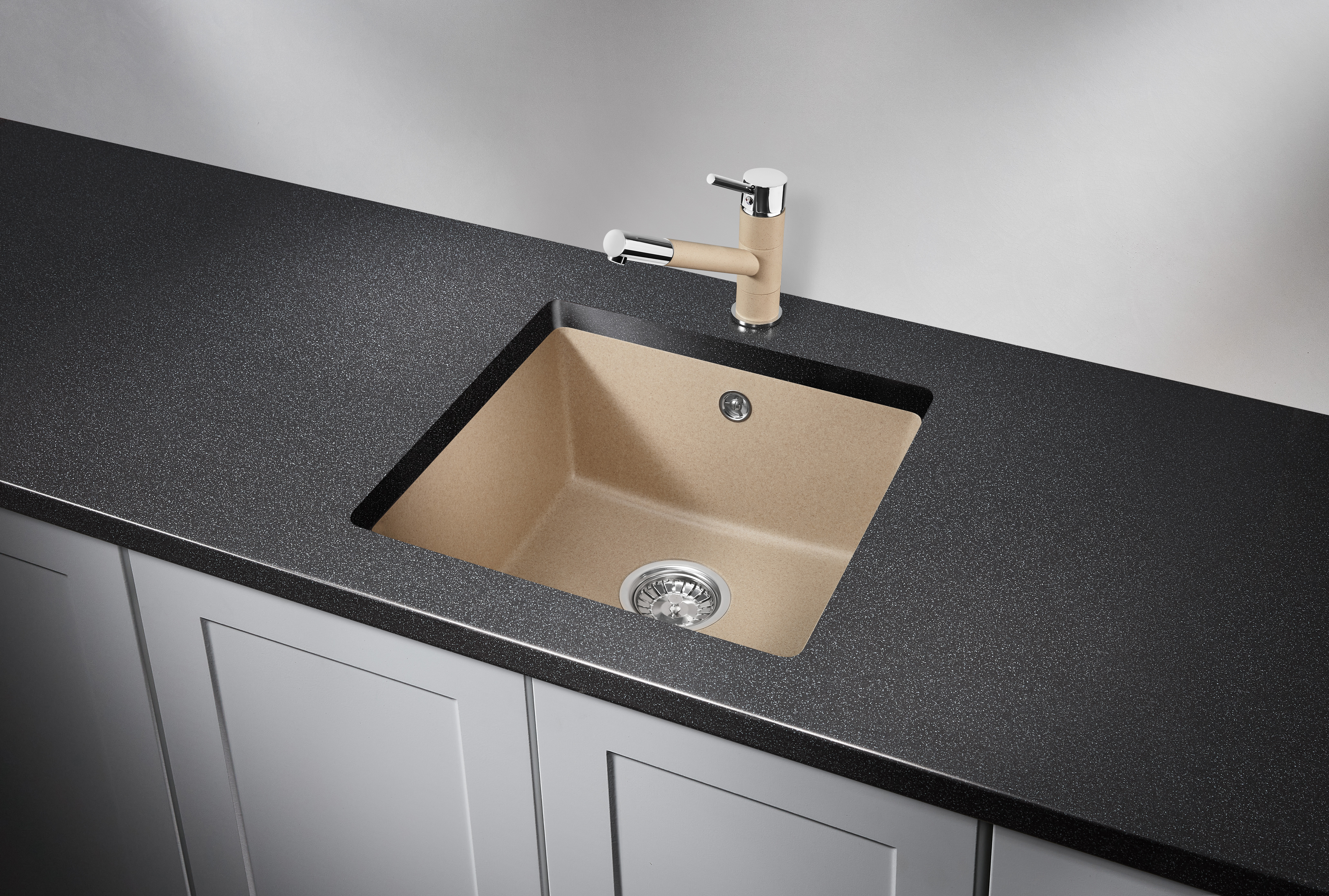 4451, ПЕСОК, кухонная мойка, кварц